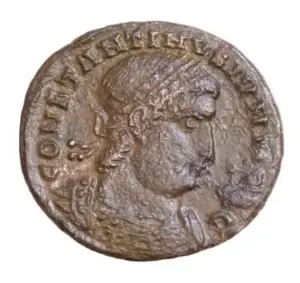 CONSTANTINE II - CAESAR - ( 317-337 AD ) - THESSALONICA - Moneda Antica Romana