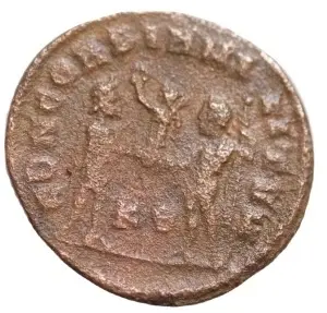 CONSTANTIUS I CHLORUS - CAESAR ( 295-299 AD )- CYZICUS - Moneda Antica Romana - Img 2