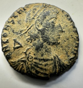 CONSTANTIUS II ( 337-361 AD )- Moneda Antica Romana