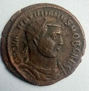 GALERIUS MAXIMIANUS - CAESAR ( 296- 297 AD) - ANTIOCH - Moneda Antica Romana
