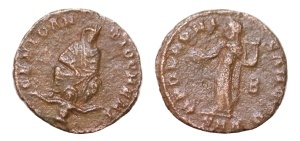 MAXIMIAN II DAZA ( 310-313 AD ) - MONEDA ANTICA ROMANA