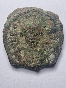 Moneda Byzantina , MAURICE , 582-602 d.Hr. - Img 1