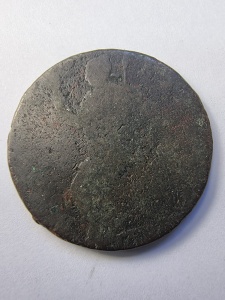 Moneda - Half Penny 1609 - JAMES I - Anglia - Img 2