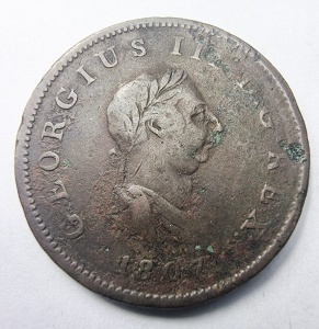 Moneda Regatul Unit - George III - Half Penny 1807