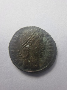 Moneda Romana , CONSTANTIUS II , 348 d.Hr. - Img 1