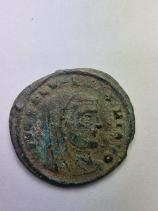 Moneda Romana , GALERIUS , 305-311 AD - Img 1
