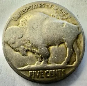 MONEDA USA - BUFFALO - 5 CENTS