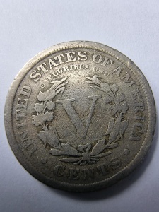 Moneda USA - Liberty Head “V” - 5 Cents 1910 - Img 2
