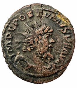 - RARA - POSTUMUS ( 260-268 AD ) - GALLIC EMPIRE