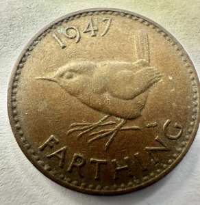REGATUL UNIT - GEORGE VI - FARTHING 1947 - Img 2
