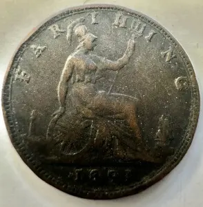 REGATUL UNIT - VICTORIA - FARTHING 1891