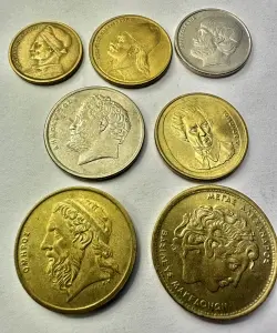 SET MONEDE GRECIA ( 1980-1994) - Img 2