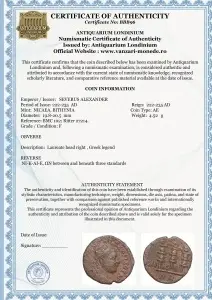SEVERUS ALEXANDER ( 222-235 AD ) - NICAEA/ BITHYNA -Moneda Antica Romana - Img 3