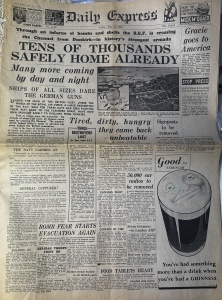 Ziar Istoric - Anglia - Daily Express – 31 mai 1940