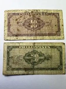 10 & 20 Centavos 1949 - Central Bank of the Philippines - Img 2
