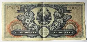 1000 lei 1948 - TUDOR VLADIMIRESCU - Img 2