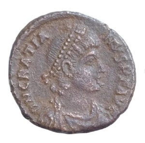 GRATIAN ( 378-383 AD ) - Moneda Antica Romana