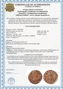 GRATIAN ( 379-383 AD ) - CYZICUS - MONEDA ANTICA ROMANA - Img 3