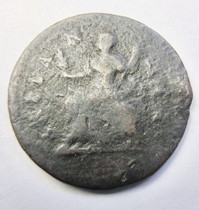 Moneda Anglia - George I - Farthing 1714/1727 - Img 2