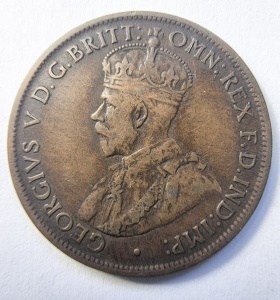 Moneda Australia - George V - Half Penny 1913 - Img 2