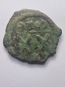Moneda Byzantina , MAURICE , 582-602 d.Hr. - Img 2