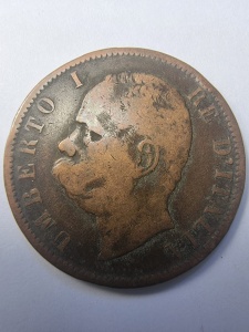 Moneda Italia - Umberto I - 10 Centesimi 1894