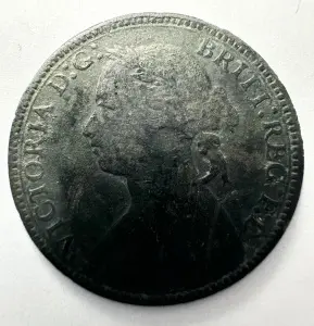 Moneda Regatul Unit - Victoria - Farthing 1875