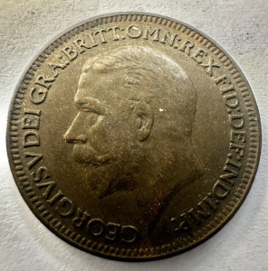 REGATUL UNIT - GEORGE V - FARTHING 1932