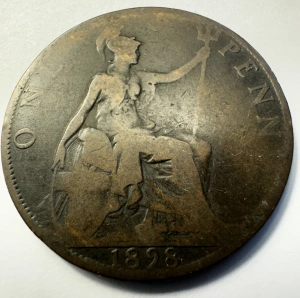 REGATUL UNIT - VICTORIA - ONE PENNY 1898