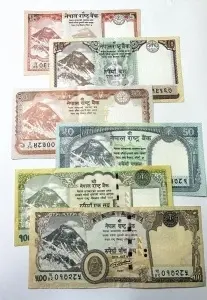 Set Bancnote - Nepal - 5/10/20/50/100/500 Rupii