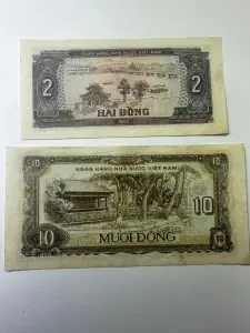 Set Bancnote - Vietnam - 2/10 Dong 1980 - Img 2