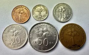 SET MONEDE - MALAYSIA ( 1995-2005 )