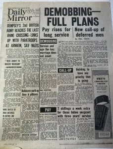 Ziar Istoric - Anglia - Daily Mirror – Vineri, 22 septembrie 1944