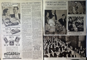 🇬🇧 Weekly Illustrated – Decembrie 1936 Abdicarea Regelui Edward VIII și începutul domniei lui George VI - Img 5