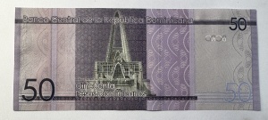 Bancnota Republica Dominicana - 50 Pesos 2020 - Img 2