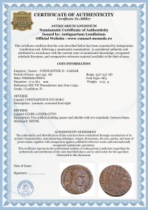 CONSTANTINE II - CAESAR - ( 317-337 AD )- Moneda Antica Romana - Img 3