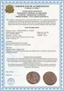 CONSTANTINE II - CAESAR - ( 317-337 AD ) - THESSALONICA - Moneda Antica Romana - Img 3