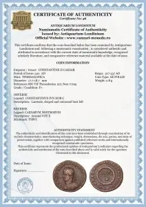 CONSTANTINE II CAESAR ( 320 AD ) - THESSALONICA - Moneda Antica Romana - Img 2