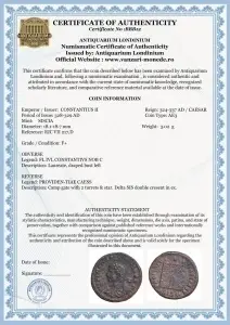 CONSTANTIUS II ( 328-329 AD ) - SISCIA - MONEDA ANTICA ROMANA - Img 3