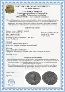 CRISPUS - CAESAR ( 321-324 AD ) - THESSALONICA - Moneda Antica Romana - Img 2