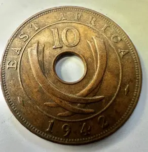 EAST AFRICA BRITANICA - GEORGE VI - 10 CENTS 1942