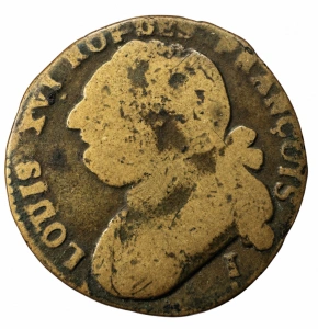 FRANTA - LOUIS XVI - 12 DENIERS 1792
