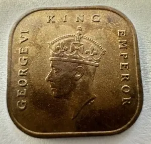 MALAYA BRITANICA - GEORGE VI - 1 CENT 1945 - Img 2