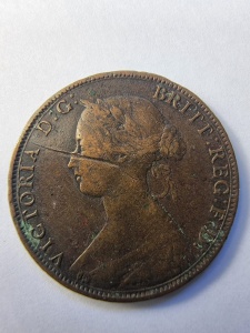 Moneda - 1 Cent 1864 - Nova Scotia - Victoria - Img 2