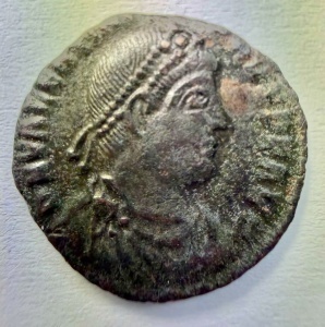 Moneda Antica Romana - VALENTINIAN I ( 364-375 AD )