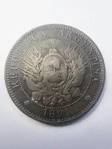 Moneda Argentina - 2 Centavos 1891