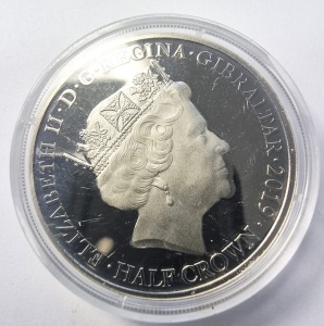 Monedă comemorativă Gibraltar 2019 – „Al Doilea Război Mondial 1939–1945” - Half Crown