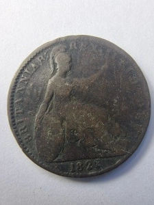 MONEDA - REGATUL UNIT - GEORGE IV - FARTHING 1822 - Img 2