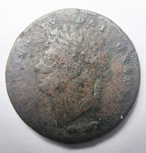 Moneda Regatul Unit - George IV - Third Farting 1827