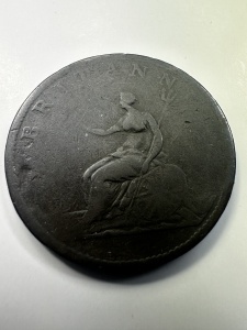 Moneda Regatul Unit - Half Penny 1806 - GEORGE III . - Img 2